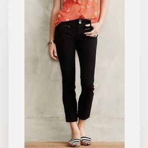 Anthropologie, Cartonnier - black ankle pants, size 6 petite